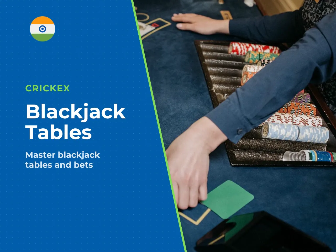 Choosing a blackjack table and placing