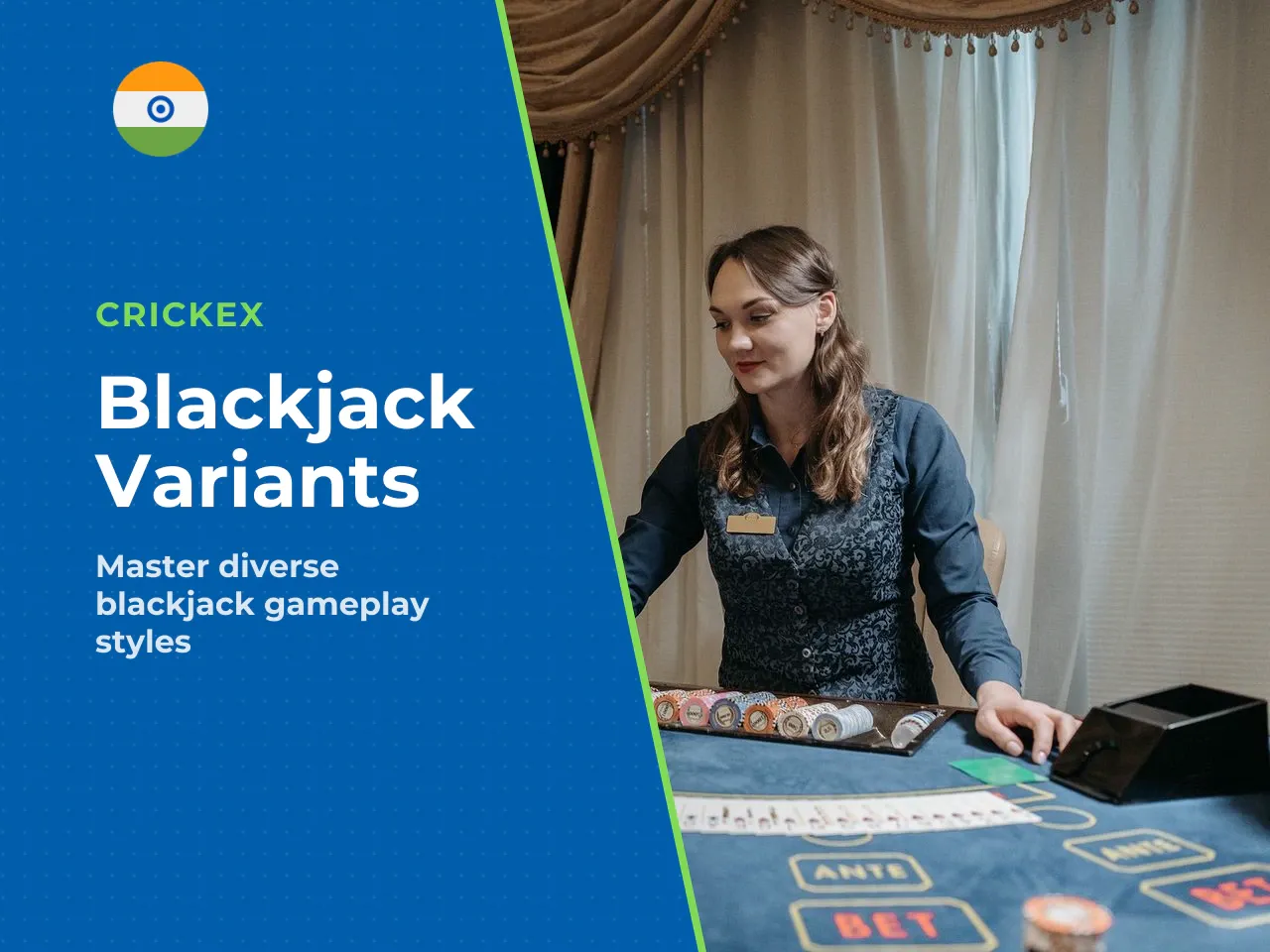 Classic, live and rule-based blackjack variants