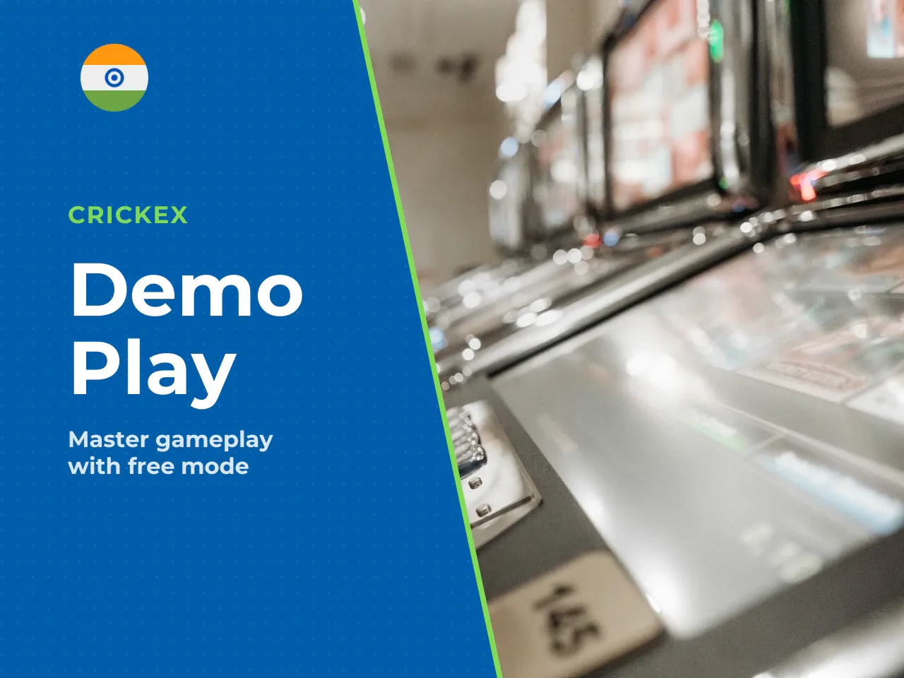 What demo mode shows gameplay, features