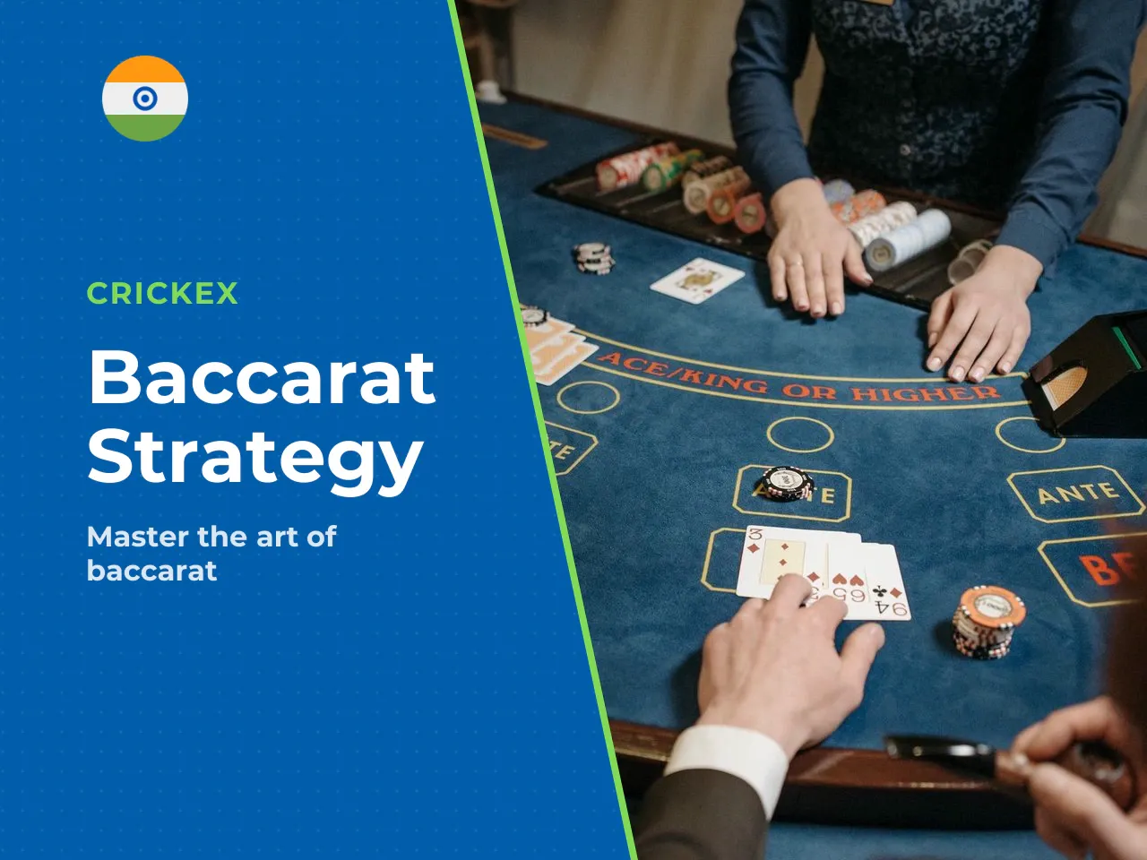 Baccarat is a game of chance