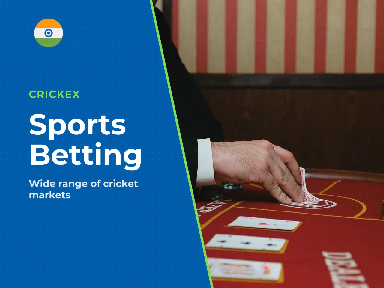 Sports betting, cricket markets and live