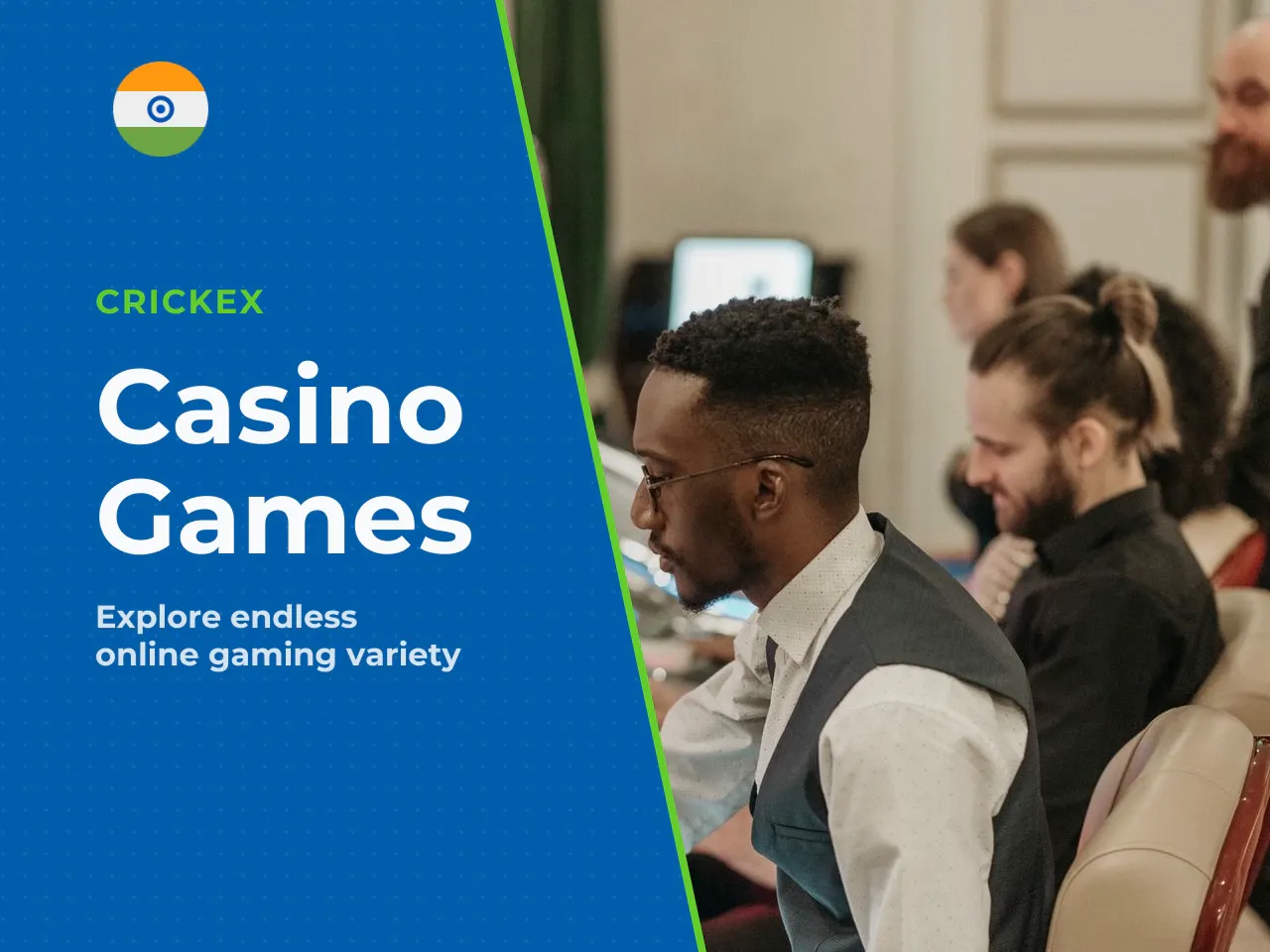 Casino and Betting Options Inside the App. The [online casino games](https://crickexx.in) section is accessible directly from the home screen. It includes: