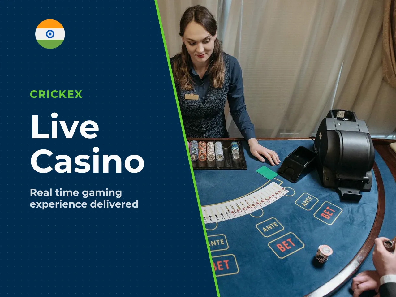 How Live Casino on Crickex Works