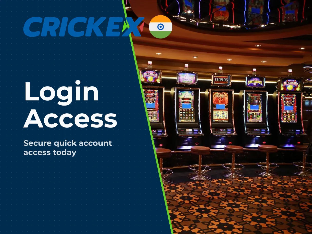 Quick Crickex login flow for returning