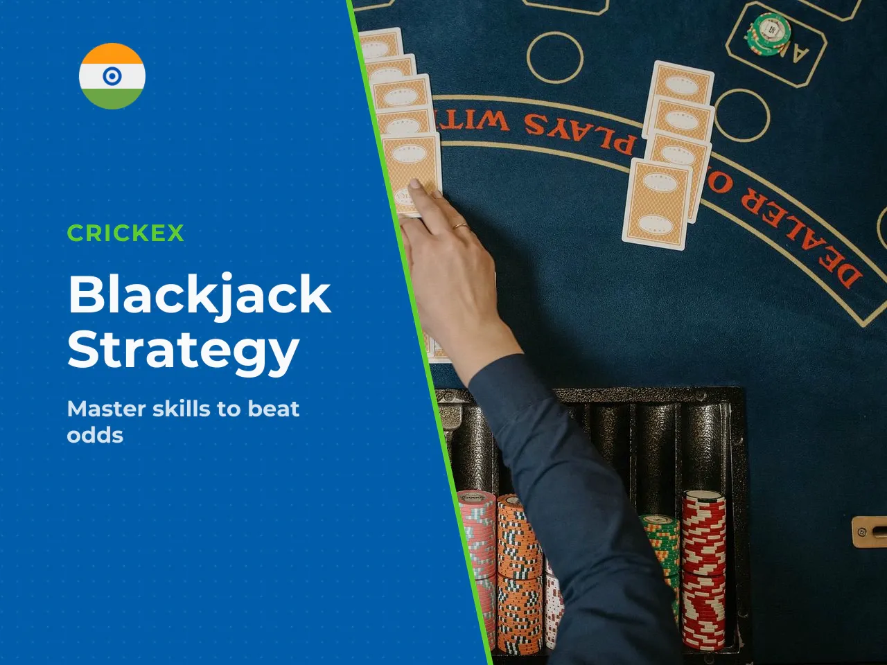 **Myth: "Blackjack is pure luck."** Not quite. While luck determines which cards appear, your decisions about hit, stand, double, and split directly affect the mathematical outcome. A player using bas