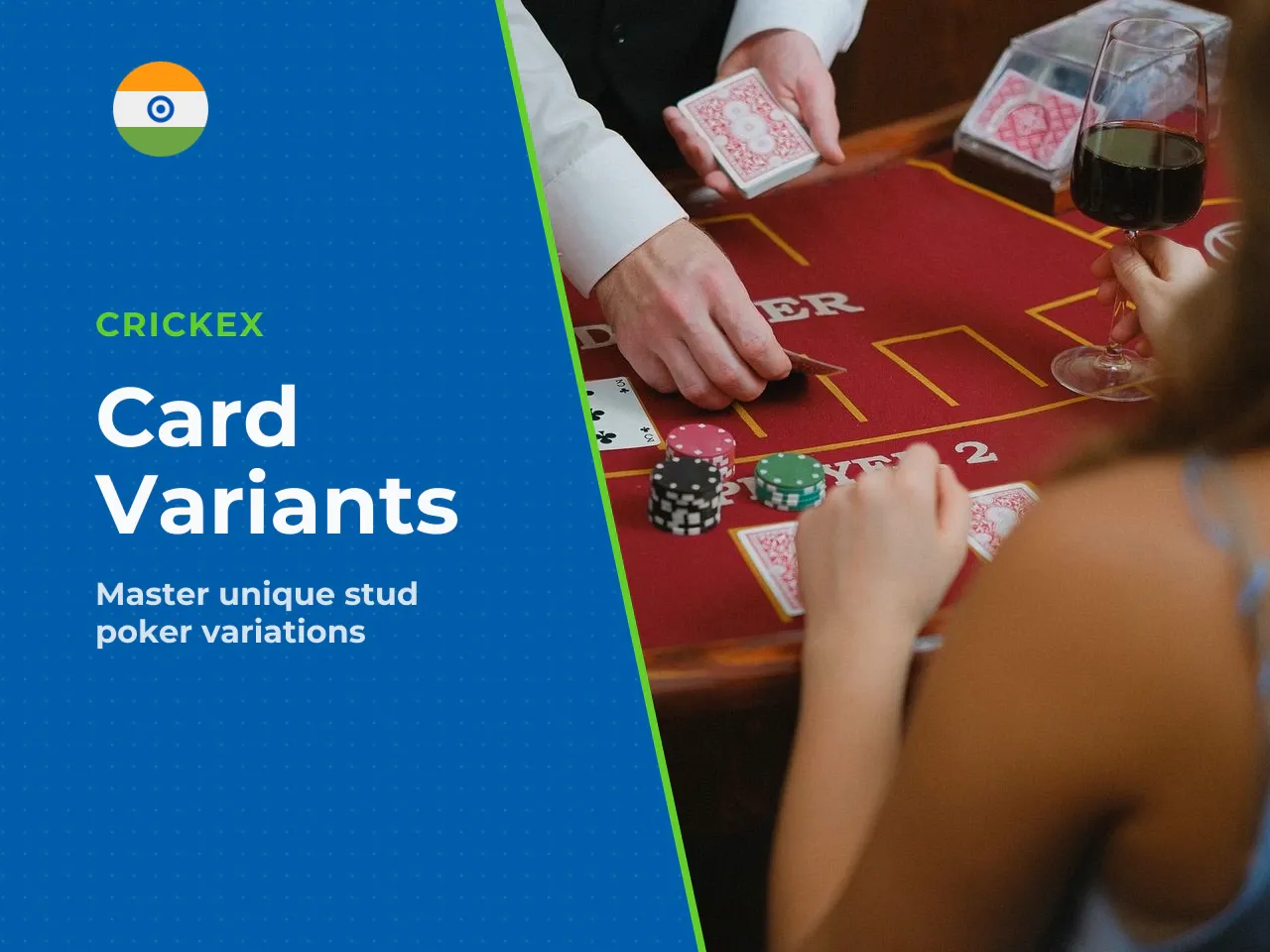 Stud and Other Card Game Variations. Stud game variations, specifically Caribbean Stud, are found in the Live Casino section rather than the peer-to-peer poker lobby. In a card stud format, you do not