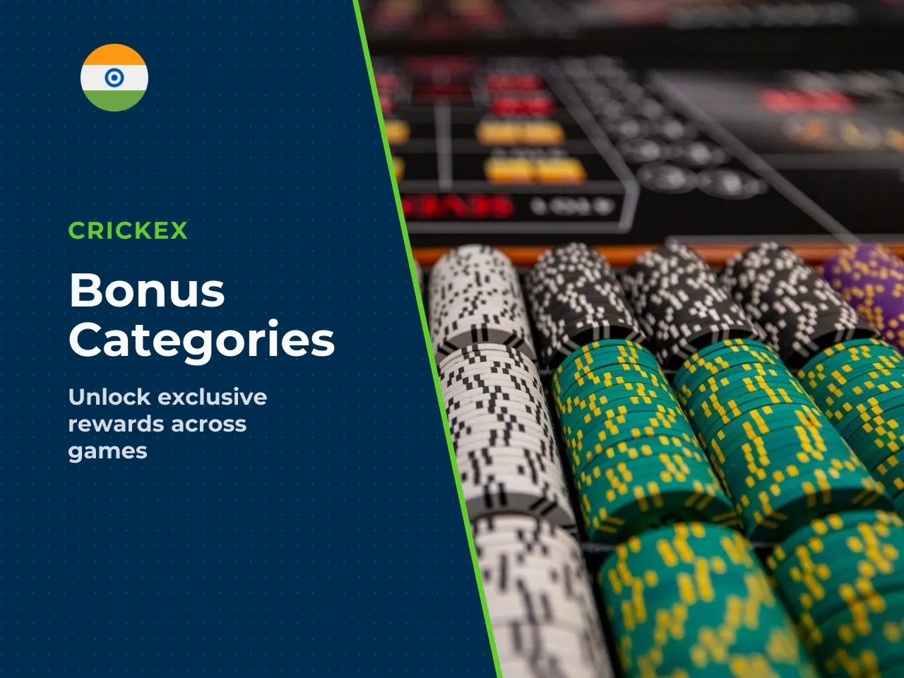 Sports Betting, Casino and Eligible Sections