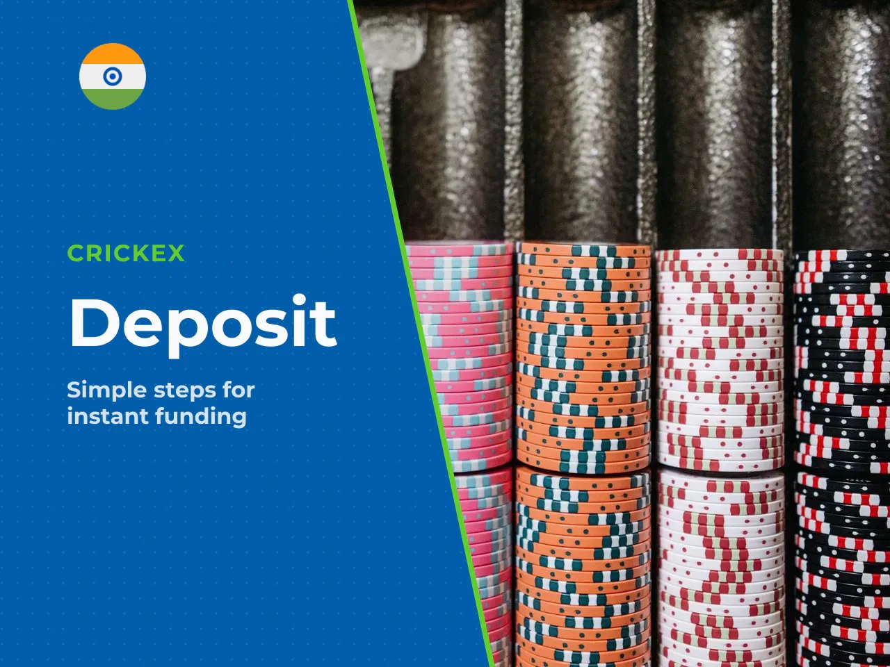 How Crickex Deposit Works for New and Existing Users. The deposit process requires an active profile, completed identity checks, and access to the platform's cashier section. Before you play [casino g
