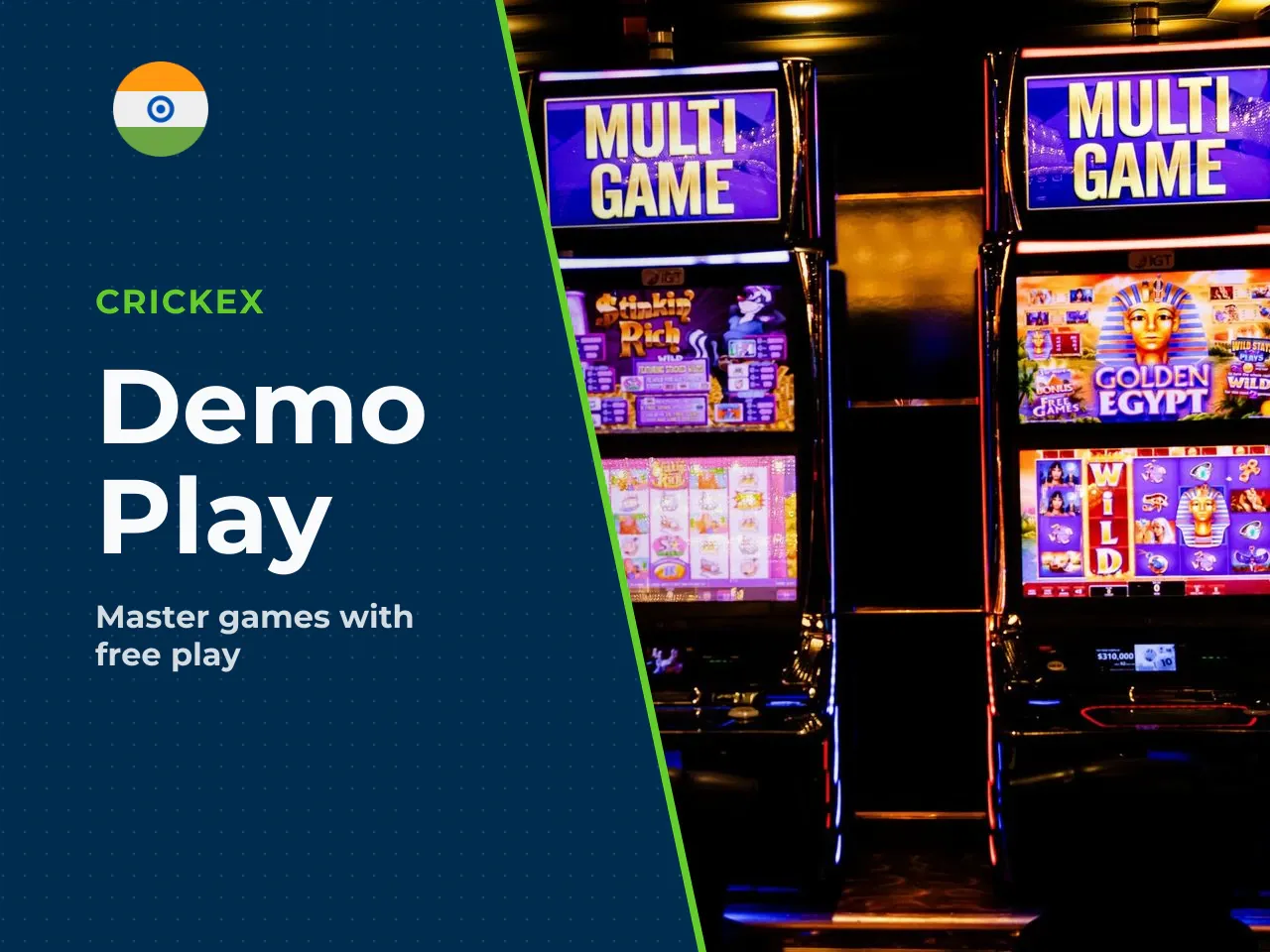 Demo mode vs real money play