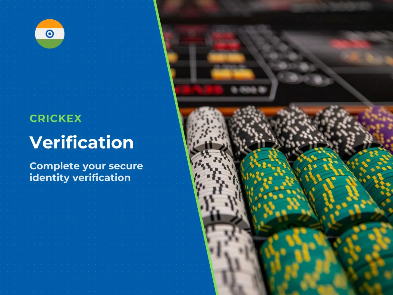 KYC verification requirements. Crickex mandates Know